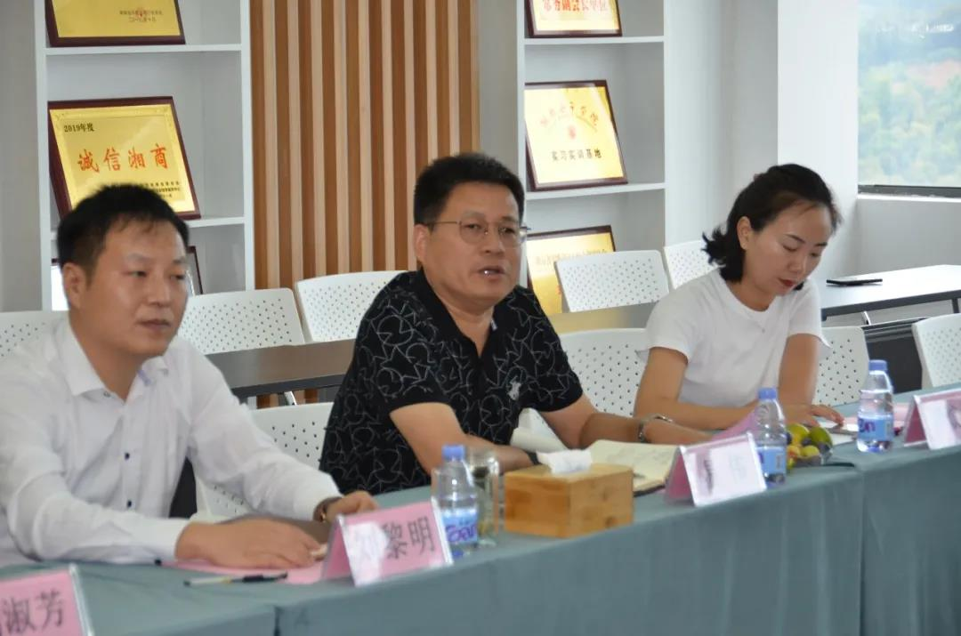 寧夏自治區(qū)工商聯(lián)主席何曉勇一行來到九九環(huán)保考察指導(dǎo)
